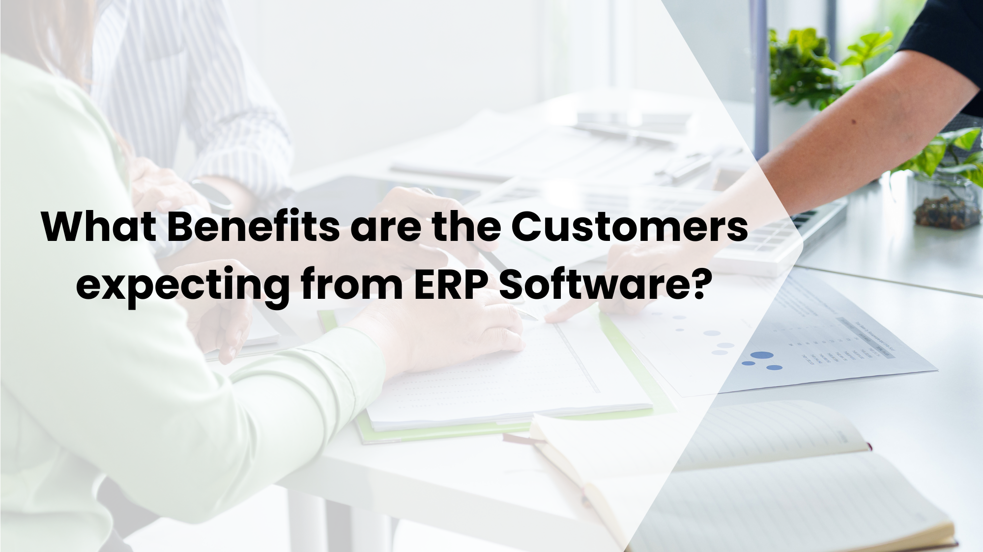 What Benefits are the Customers expecting from ERP Software?