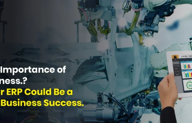 What Is The Importance Of ERP For Business.? And How Our ERP Could Be a Part Of Your Business Success.